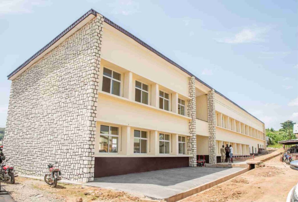 The renovated and equipped Old Okene Provincial Secondary School, now Abdul Aziz Atta Memorial College, Okene.